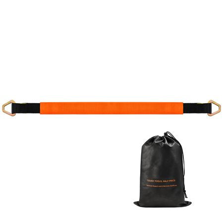 Axle Straps, 2 in x 3.2 ft Heavy Duty Axle Tie Down Straps, 12000 lbs Break Strength Axle Tie Down Straps with D Rings, 4 Pack Heavy Duty Axle Straps, for Car, Trailer, Truck, Towing & Hauling