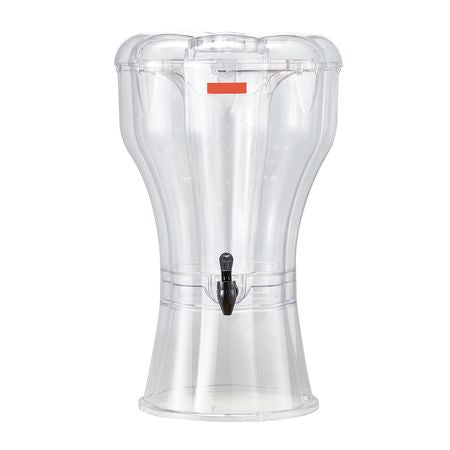 Beverage Dispenser, 3.4 Gallon Drink Dispenser for Parties, Plastic Juice Dispensers with No-Drip Spigot, Iced Tea Lemonade Juice Water Dispensers, for Restaurants, Hotels, Parties