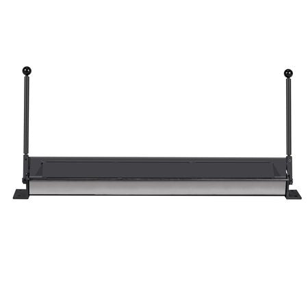 Box and Pan Brake, 30 in Sheet Metal Bending Brake, 18-Gauge Capacity, 0-135 Degree Adjustable, Metal Bender Machine, No Wobbling, Heavy-Duty Aluminum Folder for Precise Batch Bending