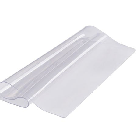 Clear Table Cover Protector, 12" x 12"/305 x 305 mm Table Cover, 1.5 mm Thick PVC Plastic Tablecloth, Waterproof Desktop Protector for Writing Desk, Coffee Table, Dining Room Table
