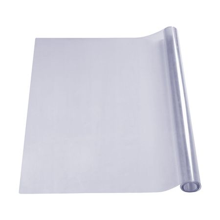 Clear Table Cover Protector, 36" x 72" Rectangle Table Cover, 1.5 mm Thick PVC Plastic Tablecloth, Waterproof Desktop Protector for Writing Desk, Coffee Table, Dining Room Table