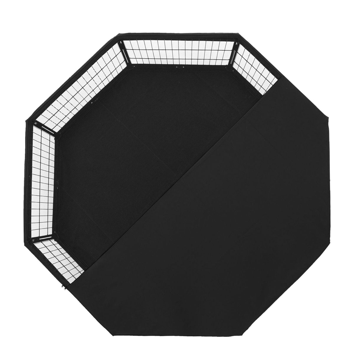 Dog Playpen, 8 Pcs 24 x 24 in Panels Foldable Metal Pet Exercise Pen, Dog Fence Indoor and Outdoor Pen with Door, Storage Bag, Top Cover and Bottom Pad, for Dogs, Cats and Other Small Animals