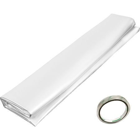 Greenhouse Film 15 x 40 ft, Greenhouse Polyethylene Film 6 Mil Thickness, Greenhouse Plastic Greenhouse Clear Plastic Film UV Resistant, Polyethylene Film Keep Warming, Superior Strength
