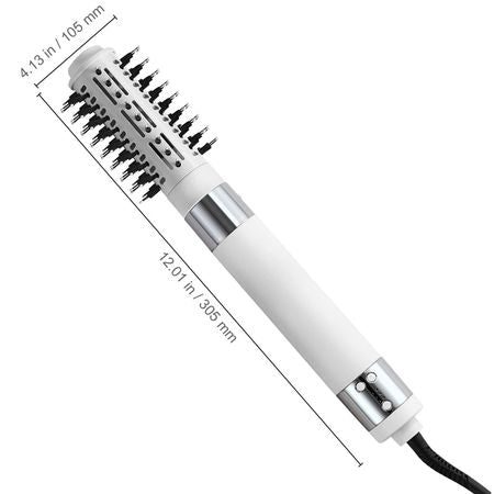 Hair Dryer Styler, Ionic Hair Dryer Brush, 110,000RPM High-Speed Hot Air Styler with Brushless Motor, Oval & Paddle Brush, Blow Dryer Brush Styling Tool for Fast Drying Volumizing Straightening