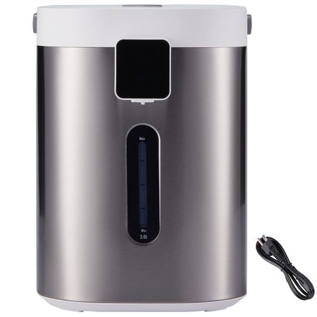 Hot Water Dispenser, Adjustable 11 Temperatures Water Boiler and Warmer, 304 Stainless Steel Countertop Water Heater, with LCD and Child Lock, for Tea, Coffee and Baby Formula, 3L/102 oz