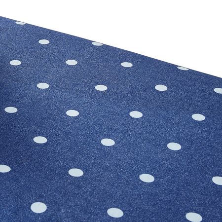 Ironing Board with Bottom Storage Tray, Thickened 4 Layers Iron Board with Heat Resistant Cover and 100% Cotton Cover, 10 Adjustable Heights Ironing Board for Home Laundry Room Use (Size 55x15)