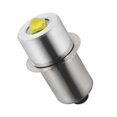 LED Flashlight Bulbs, P13.5S 4-12 Volt, 230LM Flashlight Conversion Replacement Kit, Longer Life and Brighter White Maglight LED Bulbs for 3-16 Cell C/D Flashlights, Headlights,Lamp, Torch