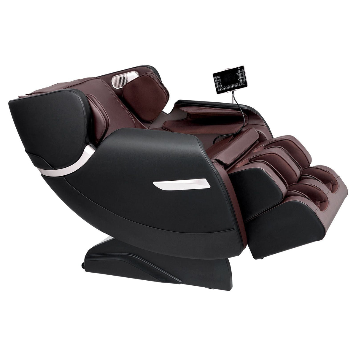 Massage Chair - Full Body Zero Gravity Recliner with Multi Auto Modes, 3D Shiatsu, Heating, Bluetooth Speaker, Airbag, Foot Roller, and Touch Screen