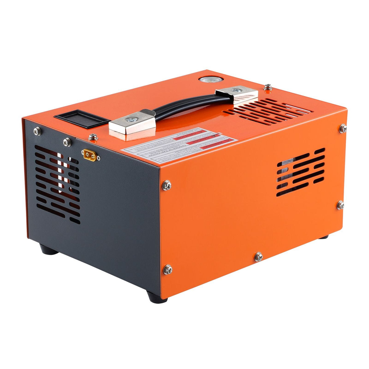 PCP Air Compressor, 4500PSI/30Mpa Portable PCP Airgun Compressor with External Converter, DC12V, AC115V | Oil & Water-Free | Manual-Stop Air Rifle, Paintball and Scuba Tank Compressor Pump