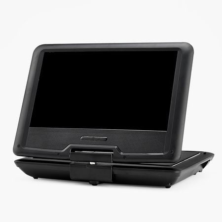 Portable DVD Player, 10.1 inch HD Swivel Display Screen, 4 Hours Built-in Rechargeable Battery, Dual Speakers, Support Sync TV/USB/SD Card/CD/DVD, Car Charger, AC Power Adapter, Remote Control