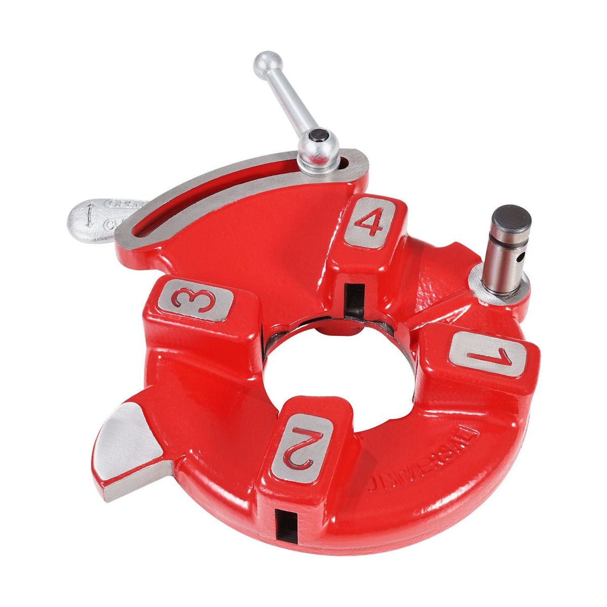 Quick Opening Die Head, 1/8" to 2" Right-Handed Pipe Threading Head, 1/4" to 2" Threading Die Head for Bolt, Self-Oiling for Reducing Friction, Fit for RIDGID 97065, Pipe Threading Machines