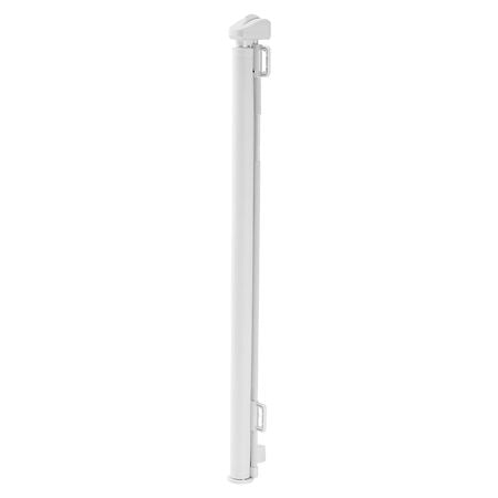 Retractable Baby Gate, Extends to 57 inch Wide, 38.5 inch Tall, with Security Lock, Easy to Use, Walk Through Without Tripping, Mesh Dog Gate for Stairs, Hallways, Indoor/Outdoor, White