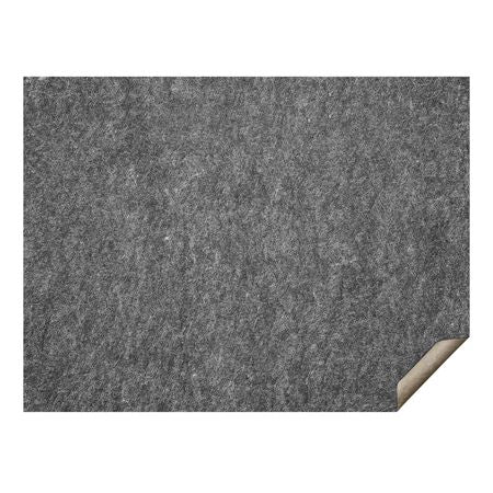 - Slip-Resistant Rug Pad - Protective Cushioning Carpet Pad - 9' x 12' - 1/4"Thick - Dual Surface - Polyester Felt + Latex - Gray - 10-11m² Area Carpet Padding Rug Cushion Safe for All Floors