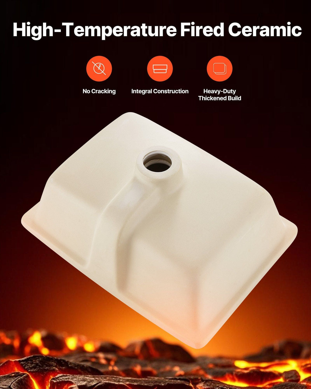 Undermount Bathroom Sink, 15.75 x 12.01 Inch Rectangular White Ceramic Vessel Sink with Overflow Hole, Under Counter Drop in Modern Lavatory Vanity Bath Wash Bowl Basin, Rectangle Small Space