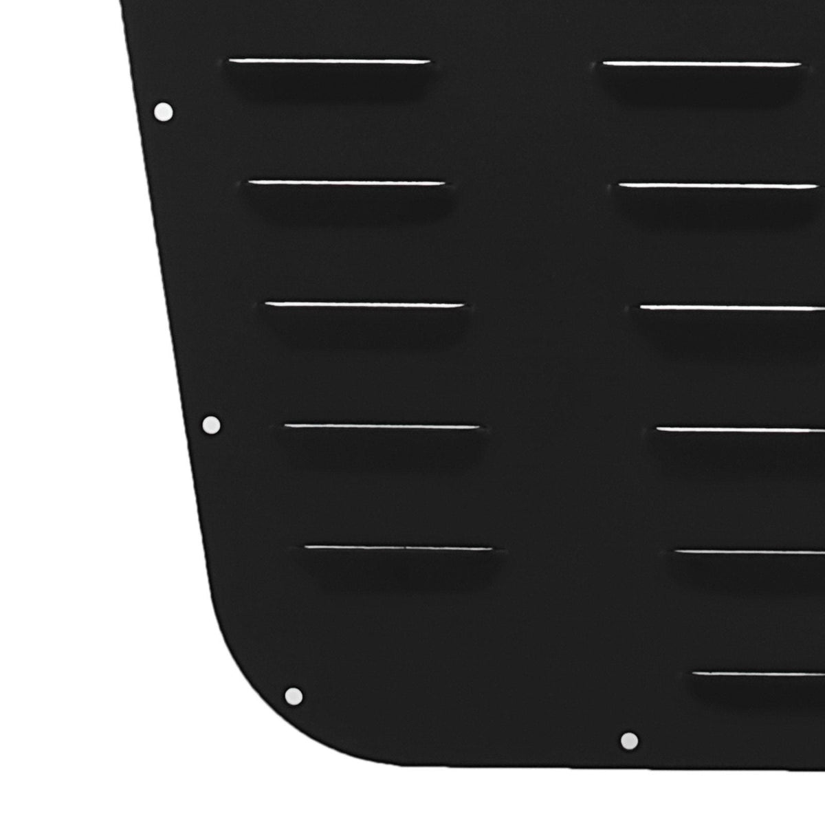 Vented Hood Louver Black Powdercoat for 2013-2017 Jeep Wrangler JK