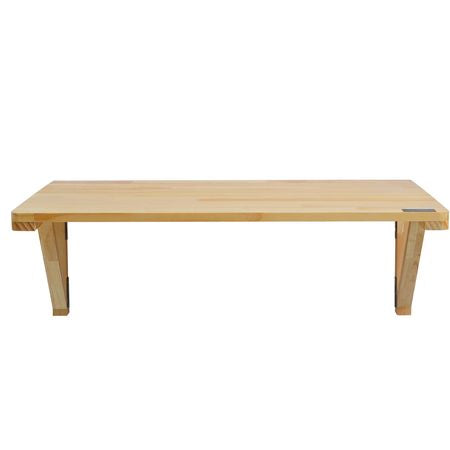 Wall Mounted Folding Table, 31.5" x 23.62" Wall Mount Drop Leaf Table, Wooden Floating Desk with Iron Bracket, Fold Down Desk for Small Spaces, Home Office, Dining, Laundry Room, Kitchen, Bar