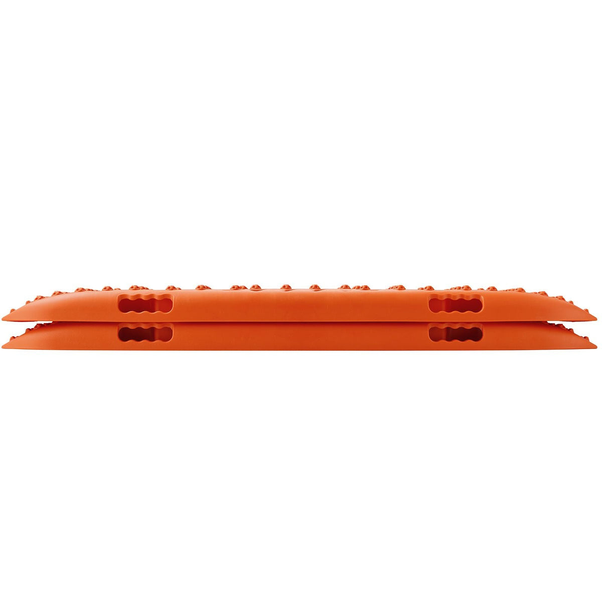 10 TON Traction Boards with PP Material, Recovery Boards for Off-road Vehicles/Cars/Pickups/SUVs/RVs, Pair Tire Traction Mats on Snow, Sand, Mud and Loose Terrain, Storage Bag, Long, Orange