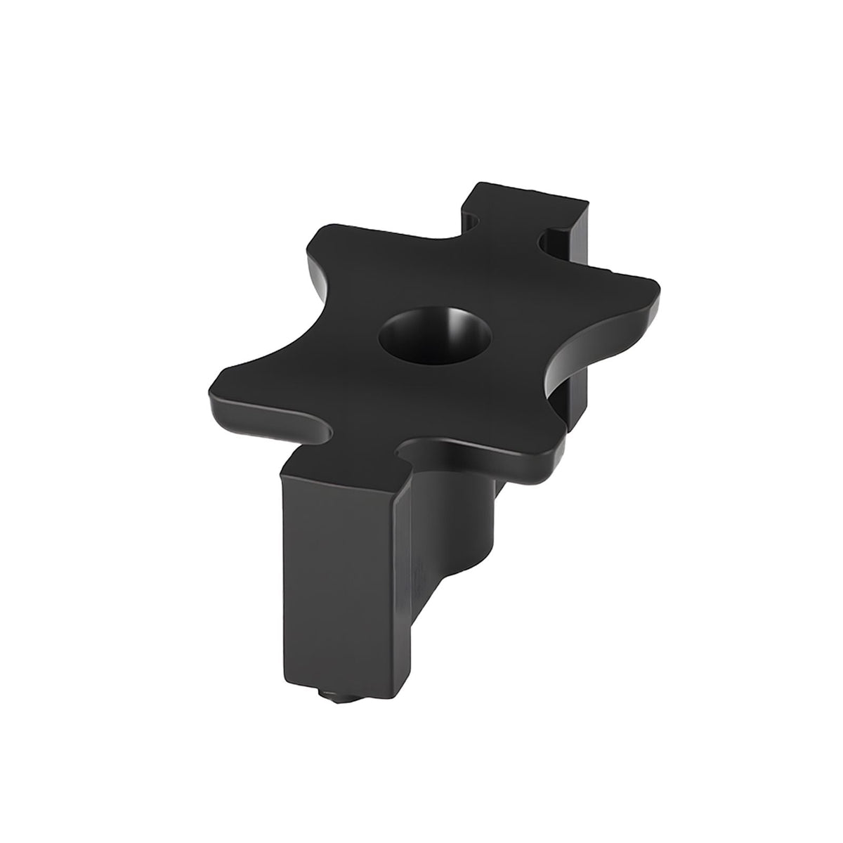 1000PCS Hidden Deck Fasteners for Composite Decking Board, Universal Composite T Clips & Plastic Hidden Fasteners with Metal Screws,Polypropylene PP Clips Works with 0.26 inch Gaps, Black