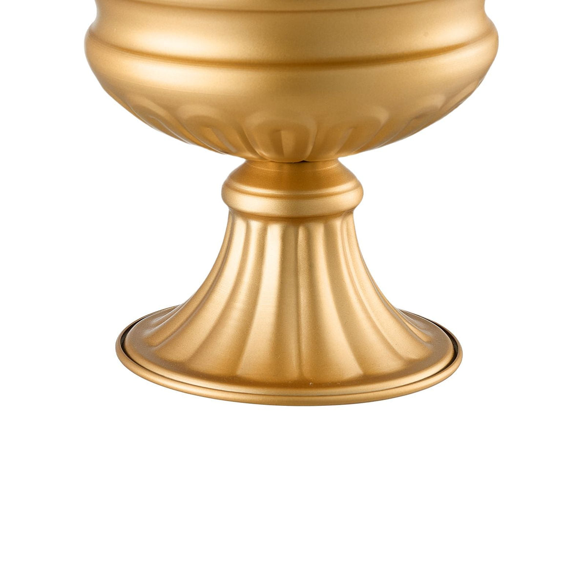10PCS 16cm/6.3' Tall Wedding Flower Vase, Metal Wedding Centerpiece, Gold Floral Arrangement Stand Display Rack for Tables Wedding Dinner Party, Anniversary Ceremony Birthday Event Decor