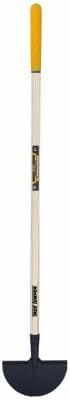 True Temper Te 9" Half Moon Turf Edger With Cushion Grip On Hardwood Handle