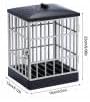 Mobile Phone Jail Mobile Phone Cage - Smartphone Stand Holder with Secure Storage for Home Office Classroom Cool Party Gadget Fun Novelty
