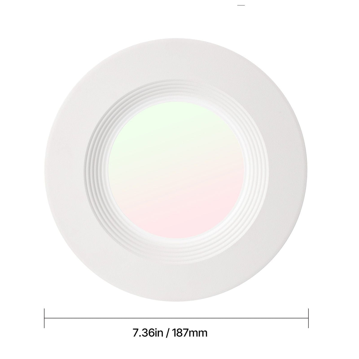 12 Pack LED Recessed Lighting, 5/6 Inch, Retrofit Can Lights, 1050 LM 13W 120V, Selectable 5CCT 2700K/3000K/3500K/4000K/5000K, 10% to 100% Dimmable, Compatible with E26 Base and TP24 Connector