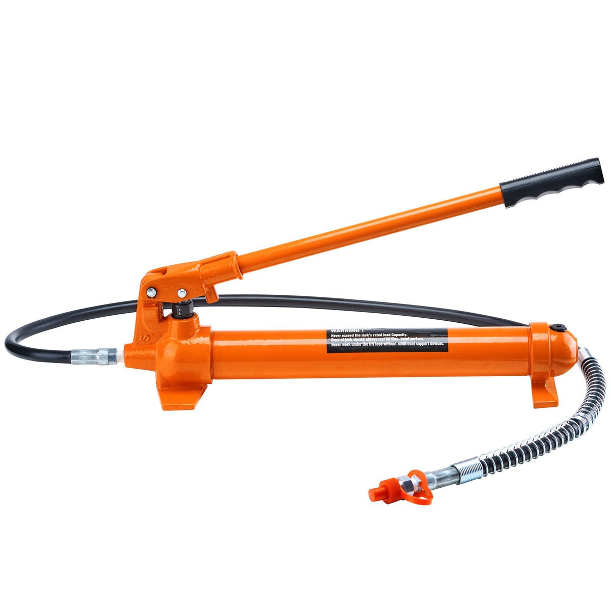 12 Ton Porta Power Kit, Portable Hydraulic Jack with 4.6 ft/1.4 m Oil Hose, Auto Body Frame Repair Kit with Storage Case for Car Repair, Truck, Farm