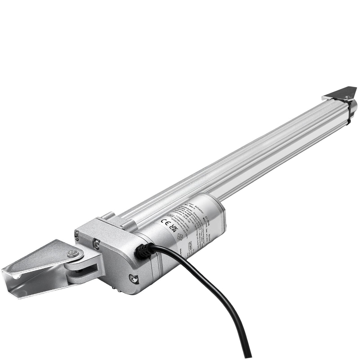 12V Linear Actuator, 12 Inch IP65 Waterproof Linear Actuator, 675lbs/3000N 0.2"/s Motion Actuators with Mounting Bracket for Outdoor Use