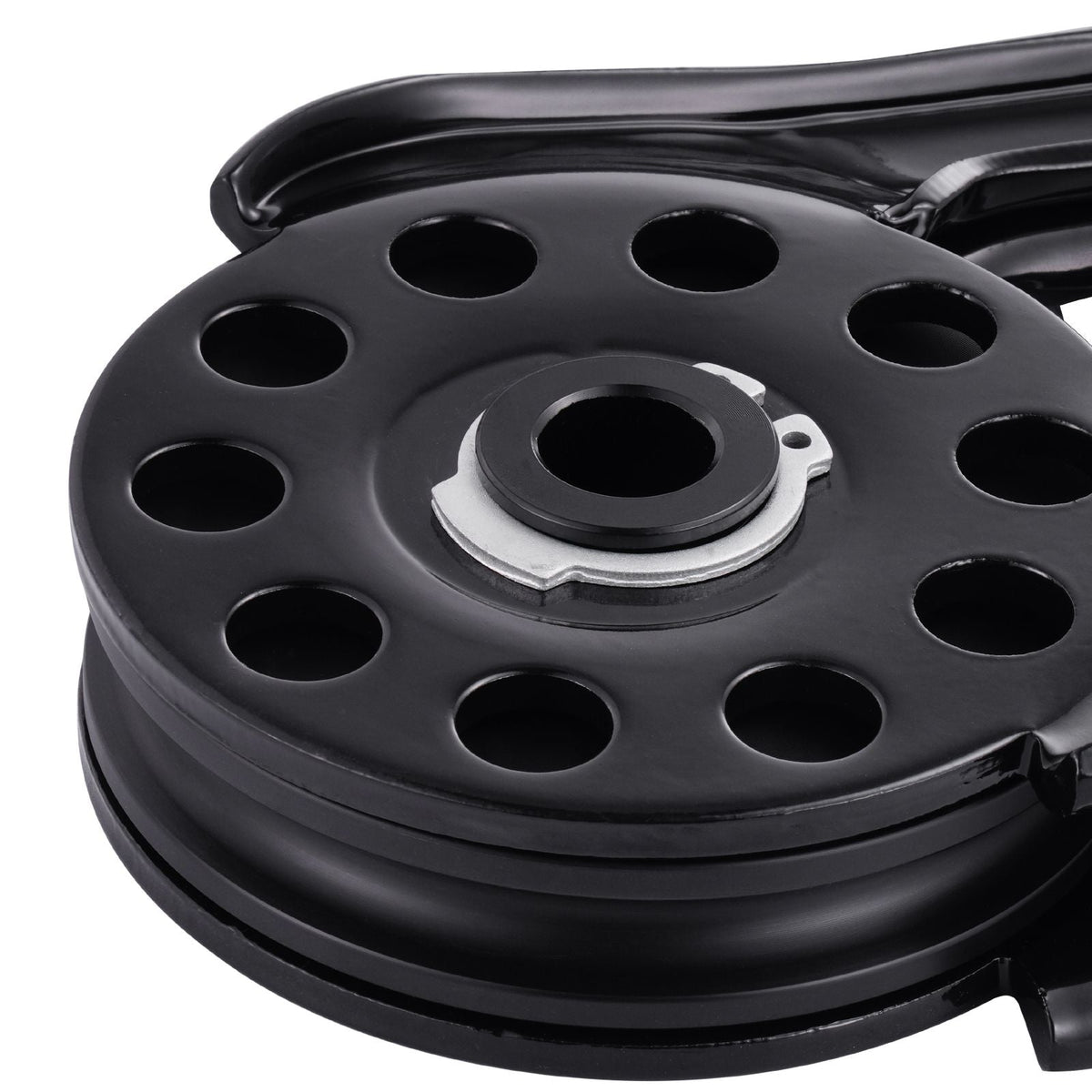 14.5 Ton Snatch Block for Winch Recovery, Heavy Duty 32,000 lbs Break Strength, Work with 3/8 inch Rope, Compact Offroad Recovery Accessory for Towing & Recovery on Truck, Tractor, ATV & UTV