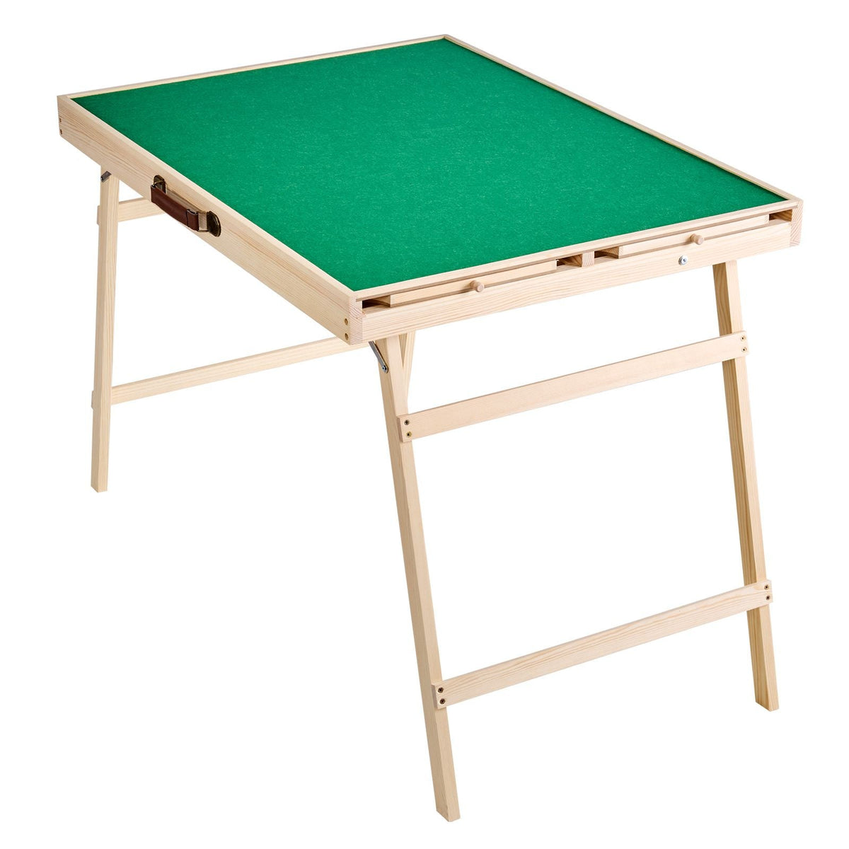 1500 Piece Puzzle Table with Folding Legs, 4 Drawers and Cover, 34x25 in Portable Wooden Board, Felt Surface Jigsaw Puzzle Accessories for Adults, Adjustable 6-Tilting-Angle, Gift for Mom