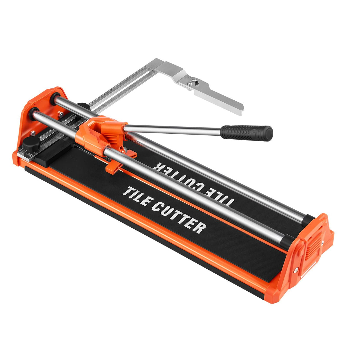17-Inch Manual Tile Cutter for Wall & Polished Tiles,Double Rails for Precise Cutting, Tungsten Carbide Wheel,Non-Slip Handle,Anti-Displacement Pressure Rod,Precise Cuts for Pros & Beginners