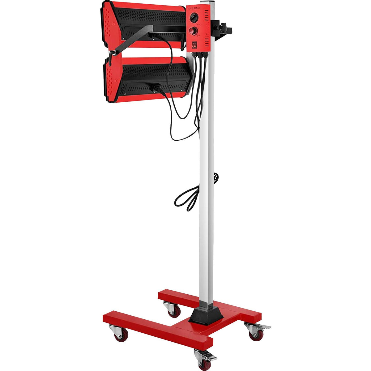 2000W Baking Infrared Paint Curing Lamp Short Wave Infrared Heater Car Bodywork Repair Paint Dryer/Stand