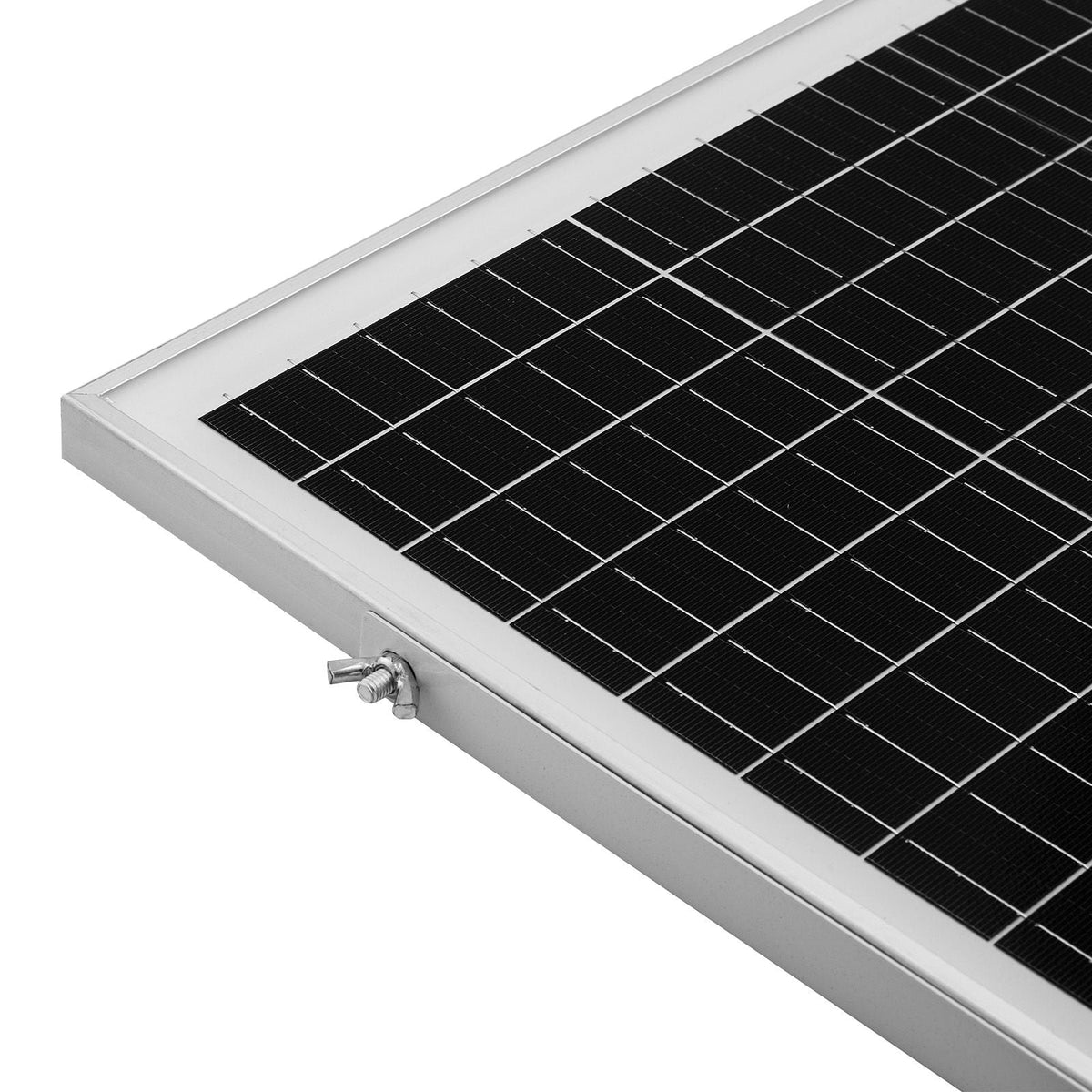 20W 12V Solar Battery Trickle Charger Maintainer, Mono Solar Panel Battery Charger with Built-in MPPT Controller & Adjustable Mount Bracket, IP65 Waterproof for Car Boat RV Trailer House Roof