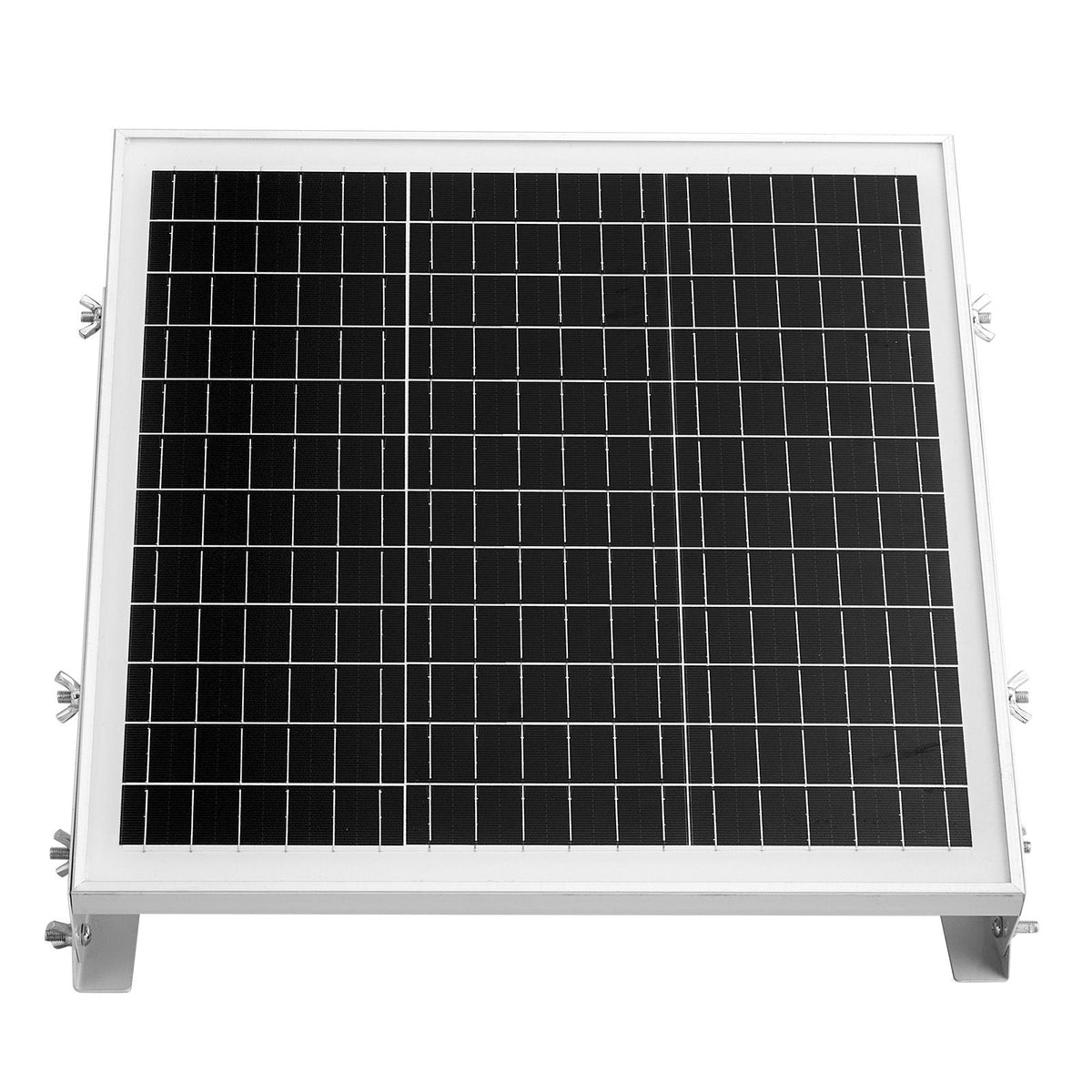 20W 12V Solar Battery Trickle Charger Maintainer, Mono Solar Panel Battery Charger with Built-in MPPT Controller & Adjustable Mount Bracket, IP65 Waterproof for Car Boat RV Trailer House Roof