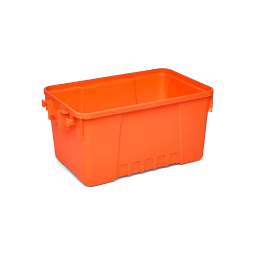 Plano Storage Trunks - color: Blaze Orange, style: Small - 1 pack