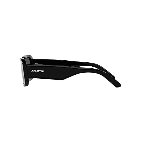 ARNETTE Man Sunglasses Black Frame, Dark Grey Lenses, 53MM