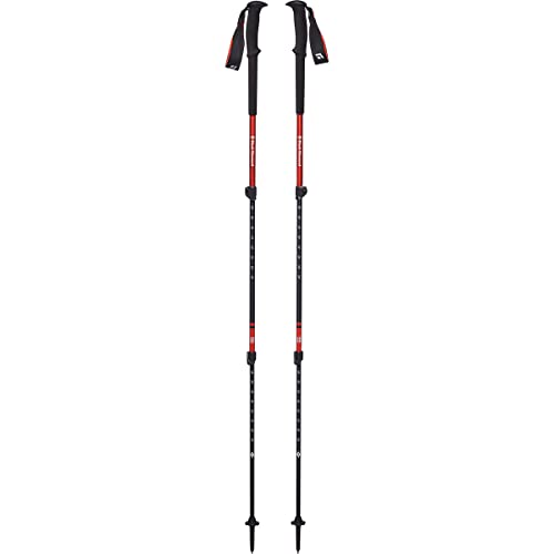 BLACK DIAMOND Trail Trekking Poles (Pair) | Lightweight Aluminum Hiking Poles | FlickLock Adjustable Shafts | All-Season Stability & Comfort