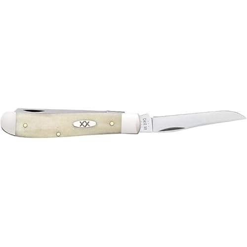 Case Cutlery CA13313: Mini Trapper Natural Bone