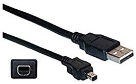 Master Cables Replacement Mini 4 PIN USB Type A (M) - 4 PIN USB Type B (M) Cable. Compatible with Suitable for Many Sony Kodak Olympus Mitsumi and Epson Devices