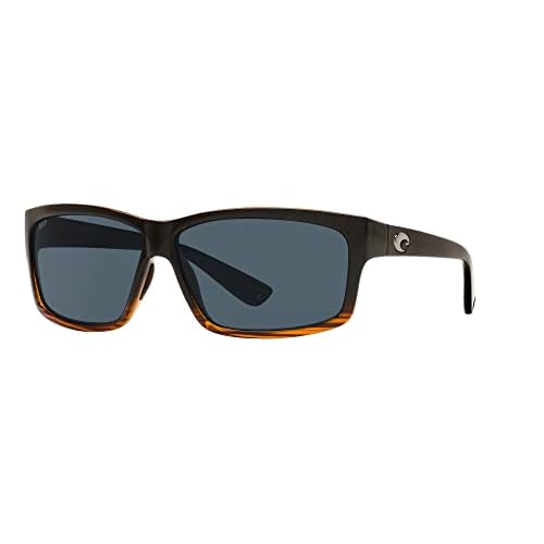 Costa Del Mar Men's Cut Rectangular Sunglasses