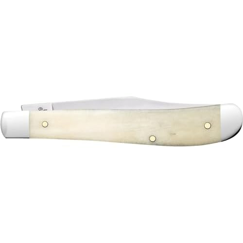 Case Cutlery CA13312: Slimline Trapper Natural Bone