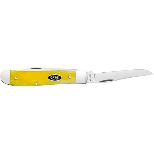 Case Cutlery CA20031: Mini Trapper Yellow Bone
