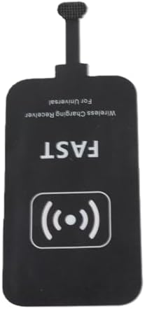 Eujgoov 10W Fast Qi Wireless Charging Receiver Ultra Thin Type C Adapter Chip for Android Cell Phones USB C Wireless Charger Receiver