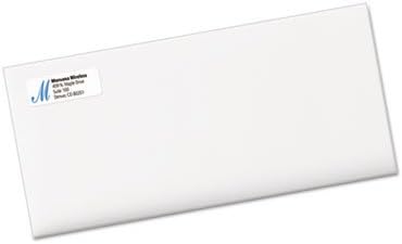 Avery Printable Return Address Labels with Sure Feed, 2/3" x 1-3/4", White, 1,500 Blank Mailing Labels (08195)