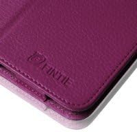 Fintie Folio Case for Kindle Fire HD 7 2nd Gen 2012 Black | Slim Fit PU Leather Folding Stand Cover with Pen Holder Auto Sleep/Wake