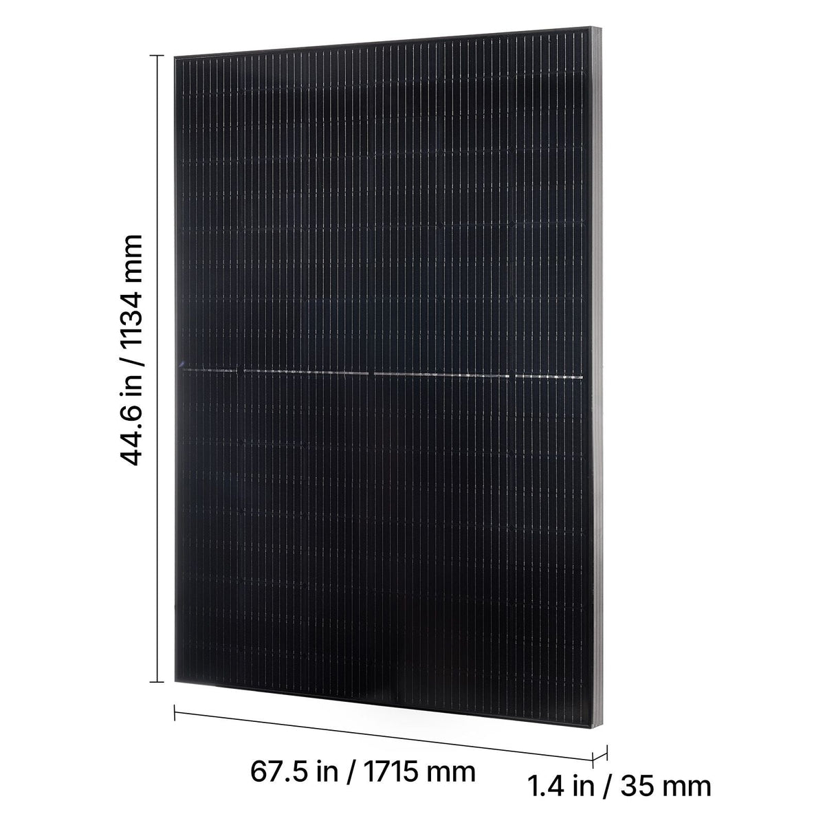 2PCS 400W Monocrystalline Solar Panels, 23% High-Efficiency Mono PV Module with Stable MC4 Output & Aluminum Frame, IP65 Waterproof Solar Panel for Car Boat RV Flat Rooftop Off-Grid Applications