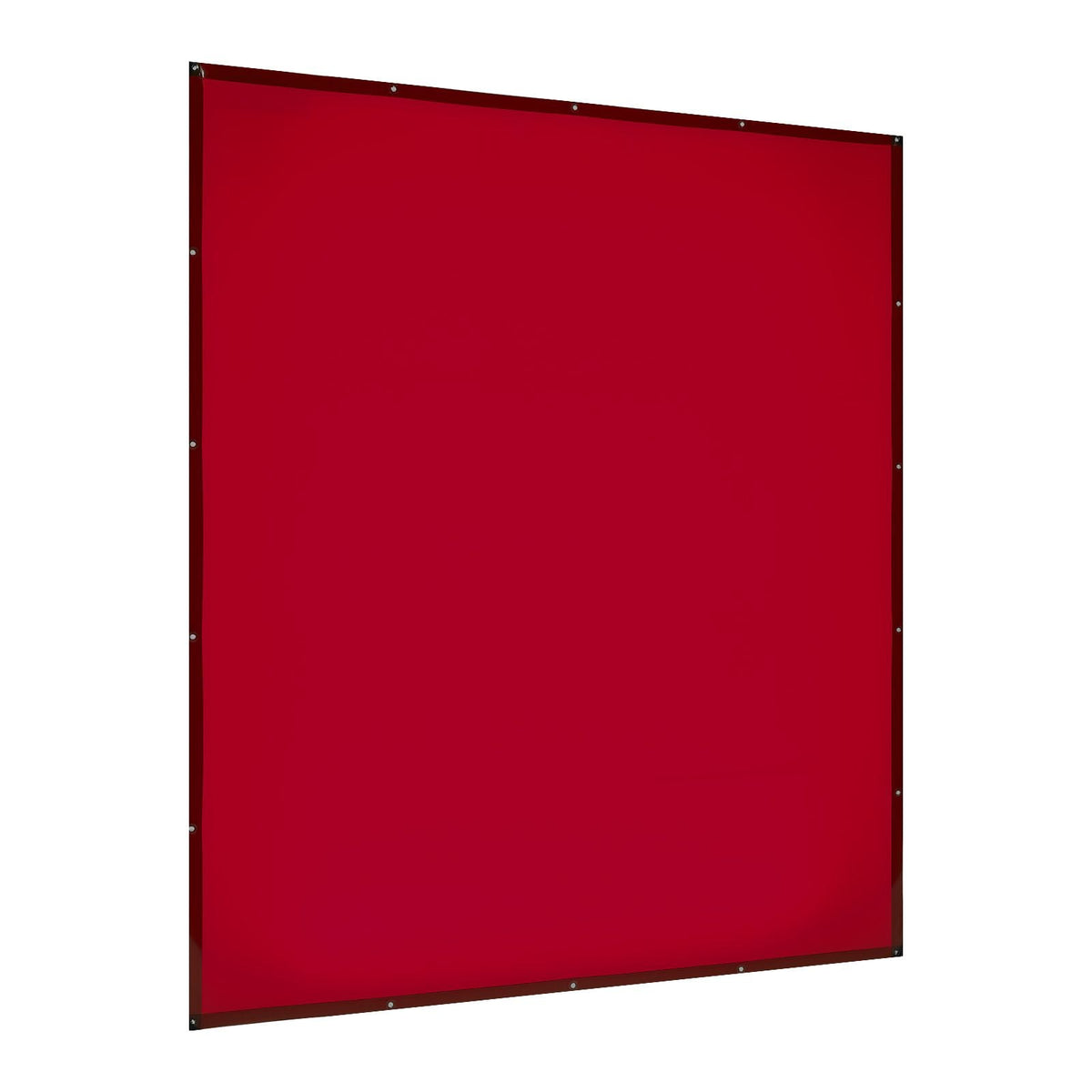 2PCS Welding Curtains, 6 x 8FT Welding Screen Curtain, Flame-Resistant Vinyl Safety Protective Screen with 6-Level UV Protection & Hanging Holes, Portable for Workshop/Industrial Use, Red