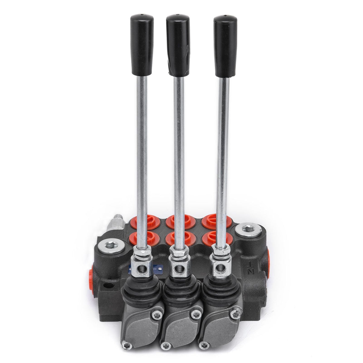 3 Spool Hydraulic Directional Control Valve Double Acting 11 GPM