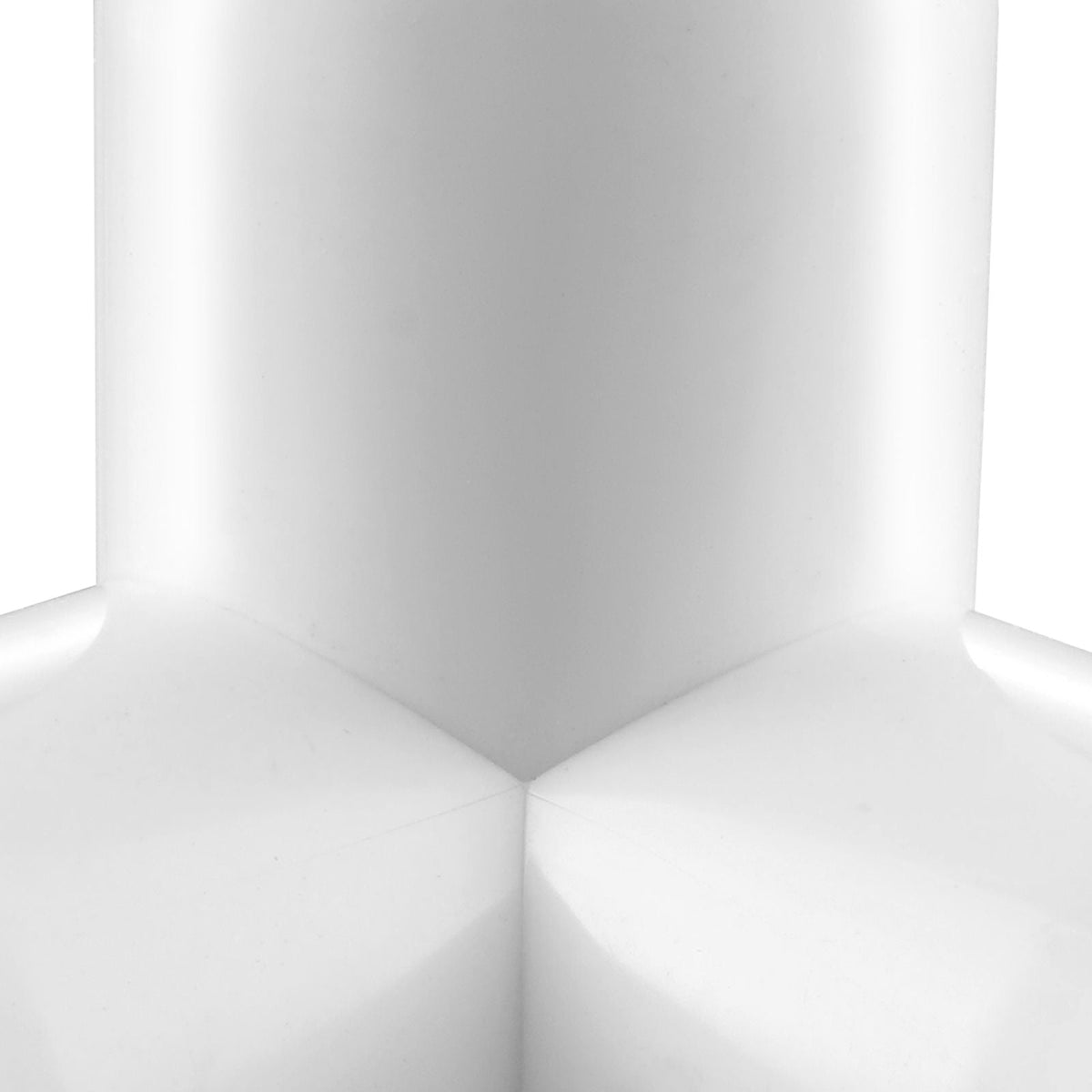 3-Way PVC Fittings, 1-inch PVC Pipe Joints Elbow Connector, 10-Pack Furniture Grade PVC Tee Fittings for DIY Storage Rack, Animal Cage, Pool or Garden Support Frame, Impact & Weather-Resistant