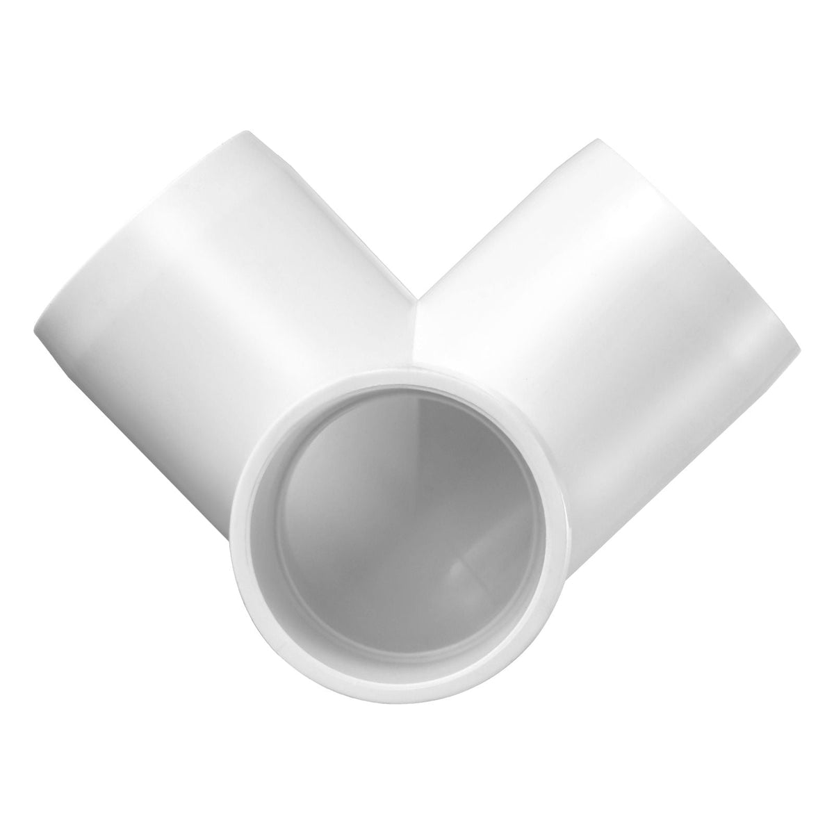 3-Way PVC Fittings, 1-inch PVC Pipe Joints Elbow Connector, 10-Pack Furniture Grade PVC Tee Fittings for DIY Storage Rack, Animal Cage, Pool or Garden Support Frame, Impact & Weather-Resistant